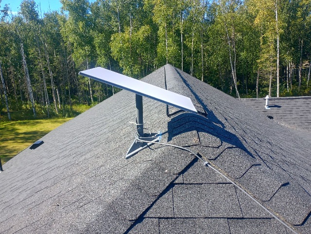 Starlink Rooftop Installation in Wasilla AK