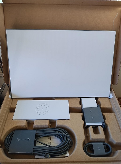 Starlink Standard Kit unpacked