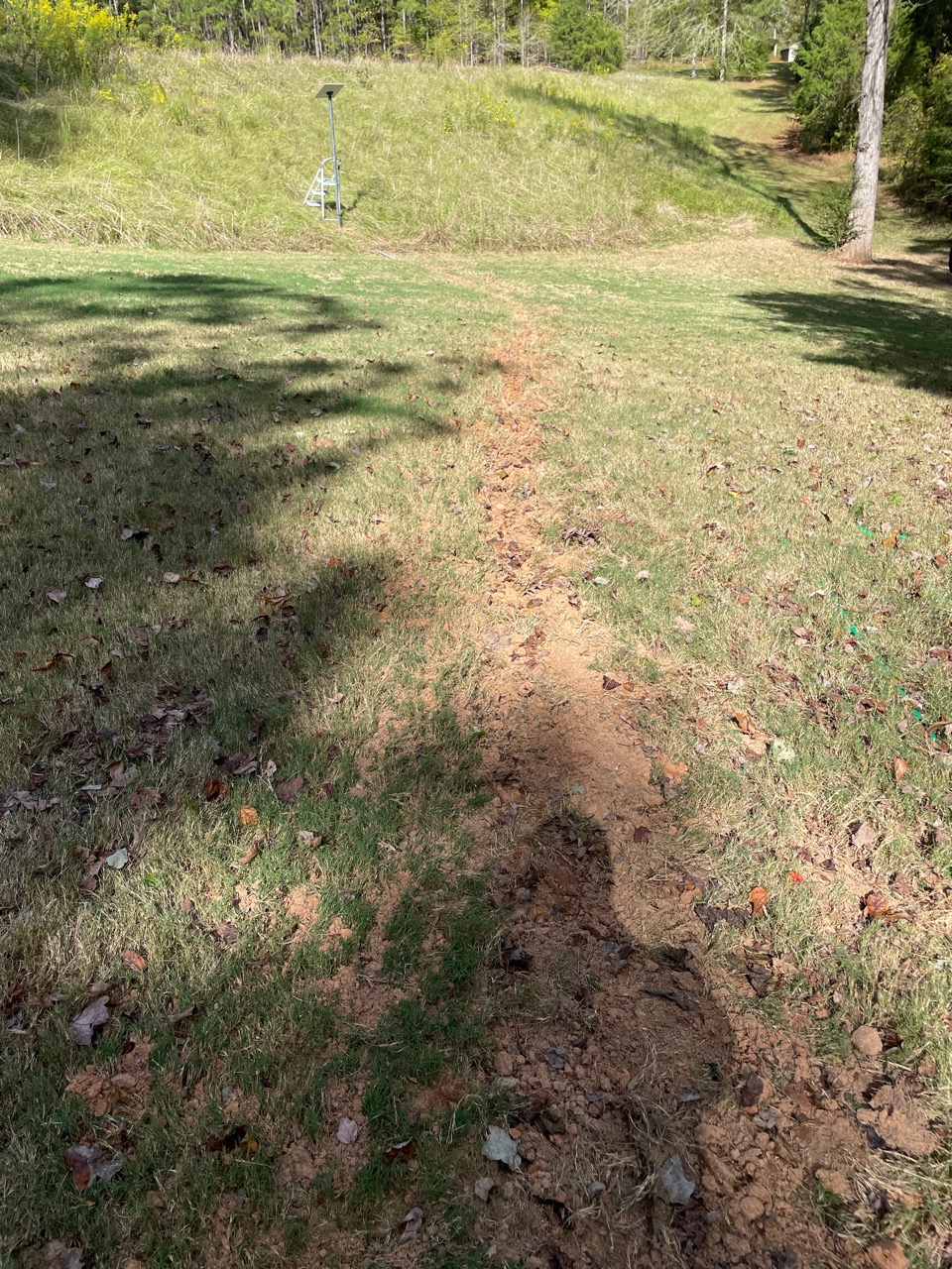 Starlink cable installation - cable trench