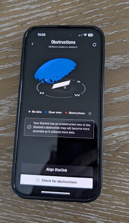 Starlink Obstruction Test in Sebastian FL
