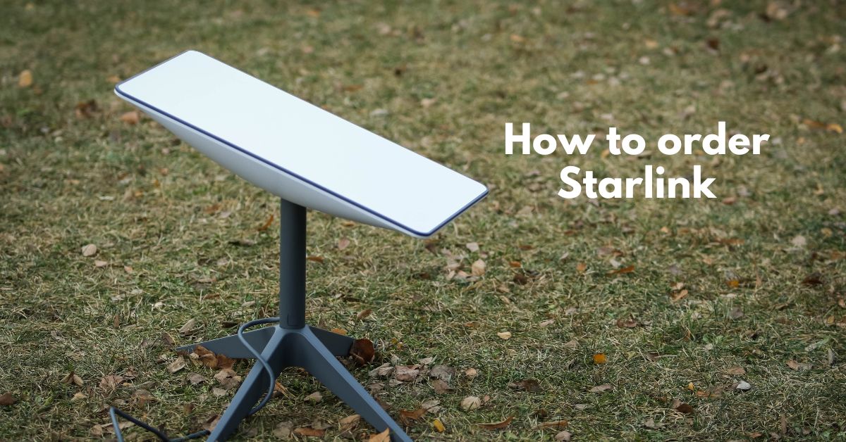 How to Order Starlink