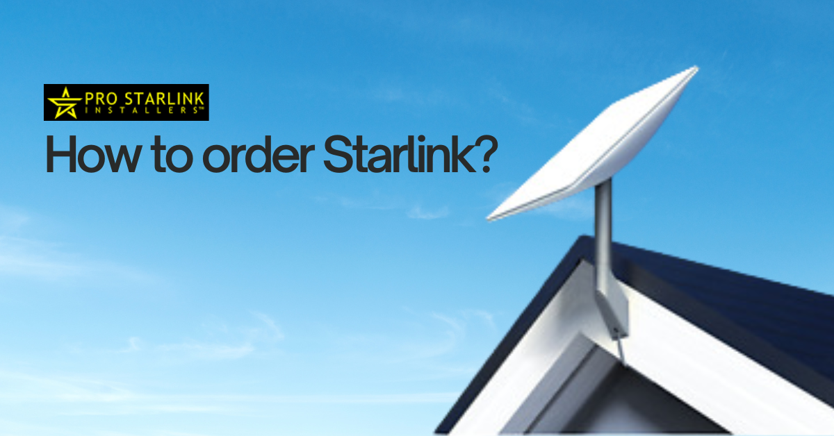 How to order Starlink