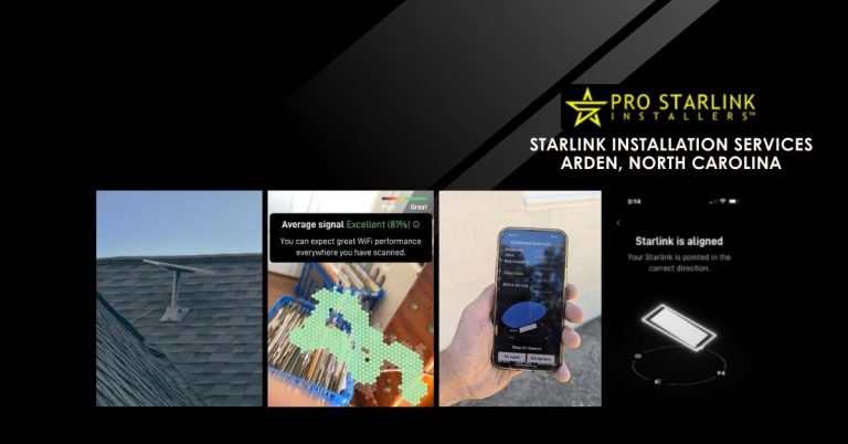 Starlink Installatuon Arden North Carolina