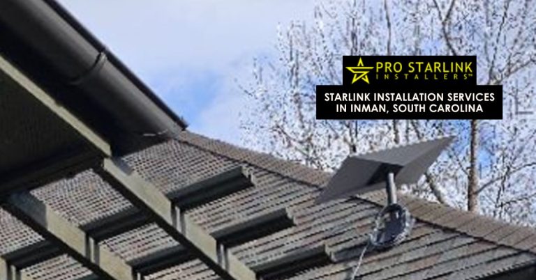 Starlink Installation Inman South Carolina