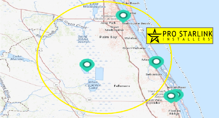 Starlink Installation in Sebastian FL