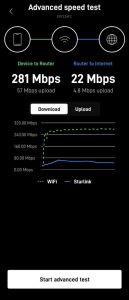 Starlink Internet Speed Test in Madisonville, KY