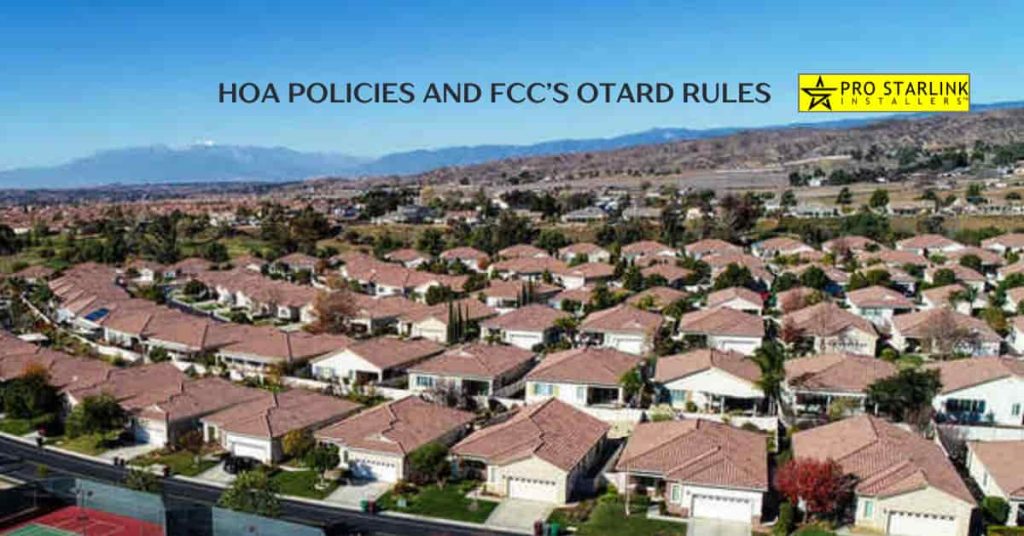 HOA Restrictions, FCC and OTARD RULES