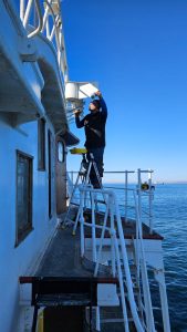 Marine camera installation on boats
