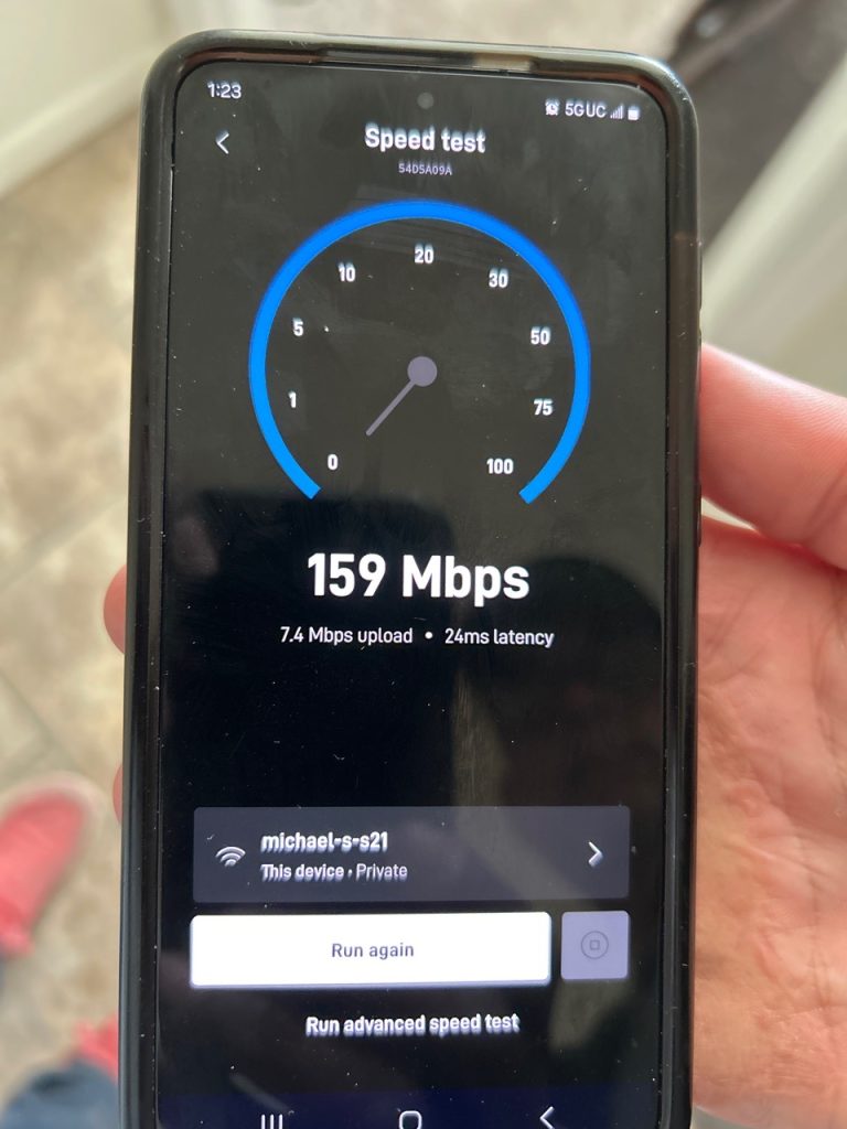 professional Starlink Installation Chandler AZ Speed Test