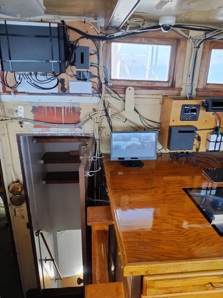 Marine camera systems installation