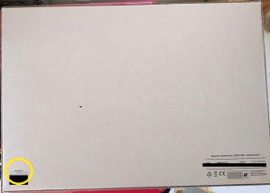 Starlink Kit USA Standard model bottom of box