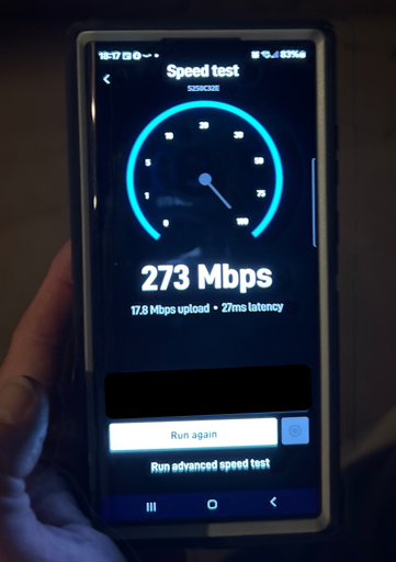 Starlink Installation Kingman AZ Speed Test