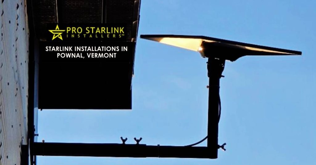 Starlink Installation Pownal Vermont