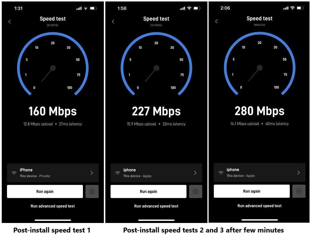 Starlink Installation Glendale AZ Starlink speed tests