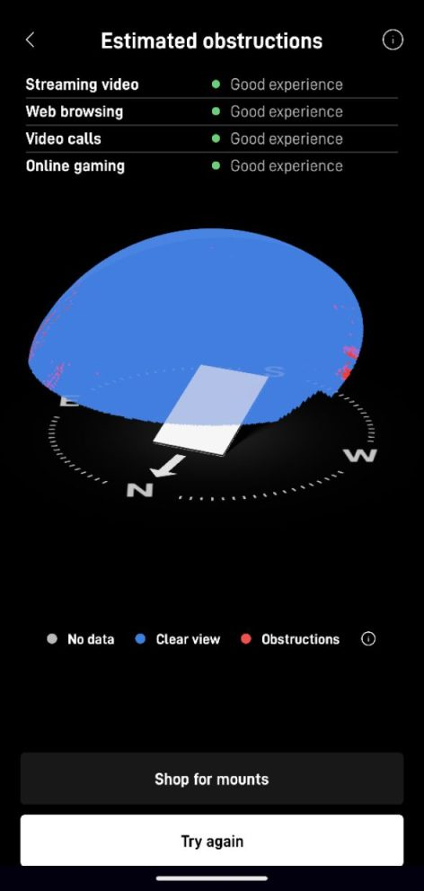 Starlink Installations Albuquerque NM Obstructions Test