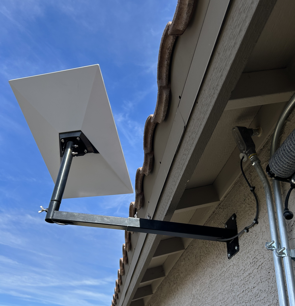 Starlink Installation New Mexico Dish Installed