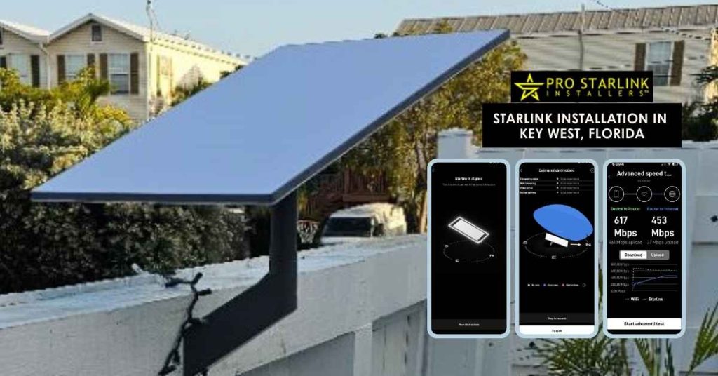 Starlink Installation Key West Florida