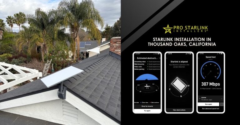 Starlink Installation Thousand Oaks California