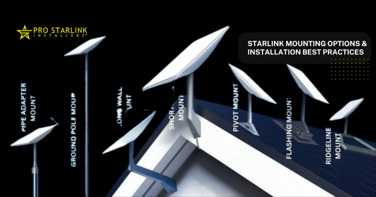 Starlink Mounting Options