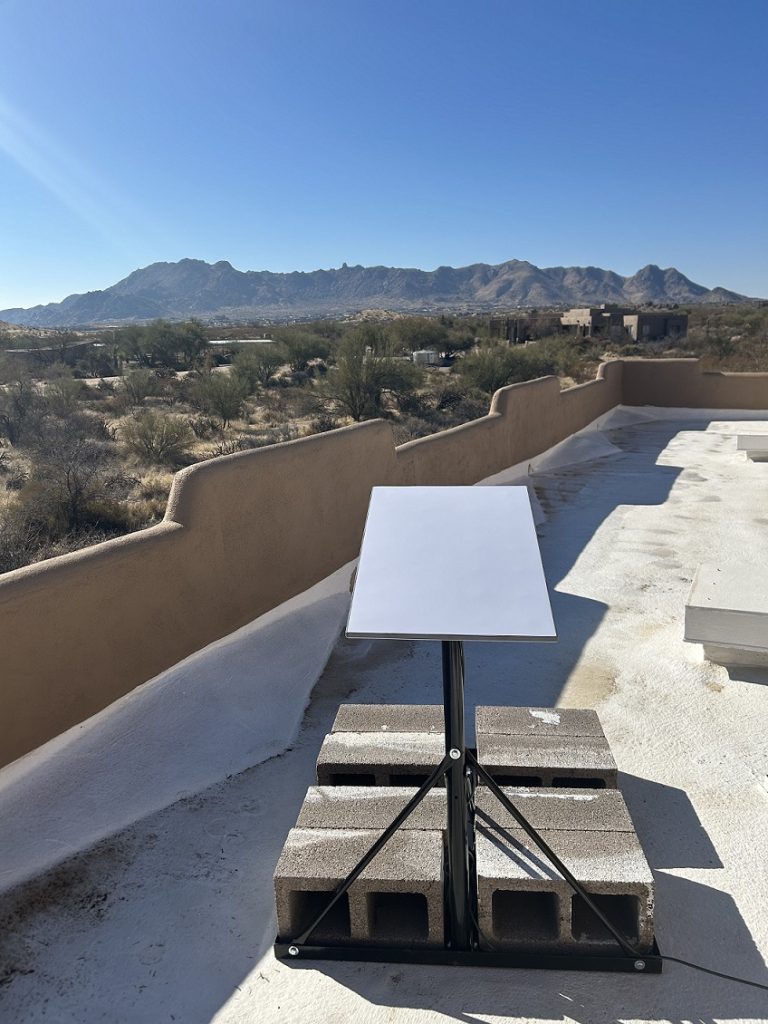 Starlink Installation New Mexico Dish Installed