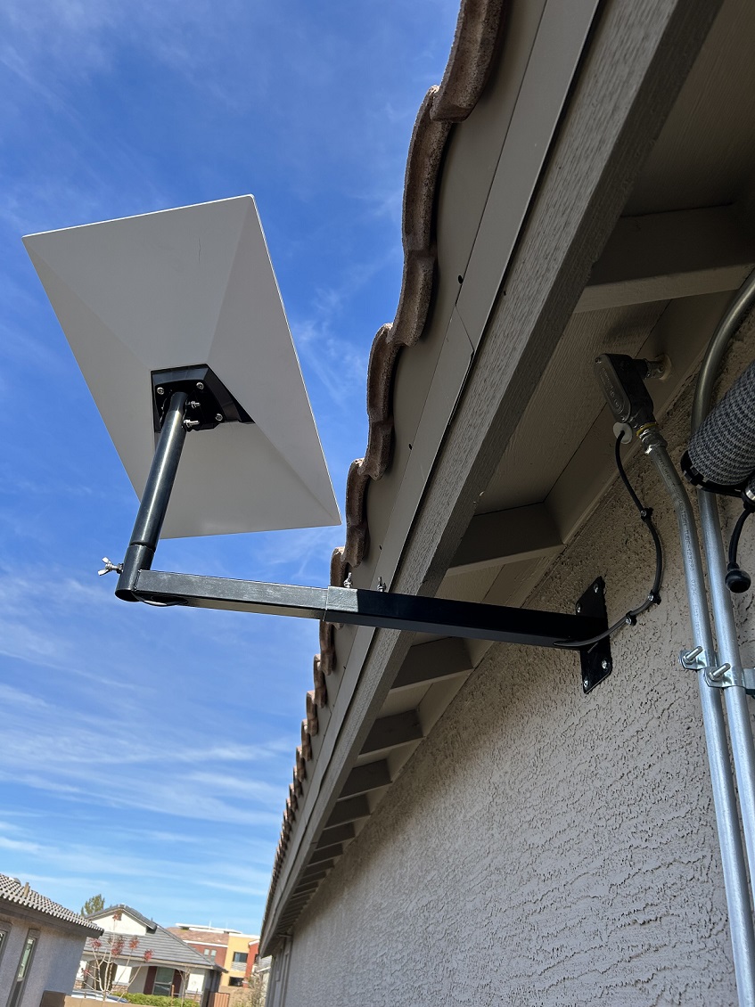 Starlink installation adjustable wall mount
