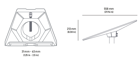 Pipe Adapter Mount 