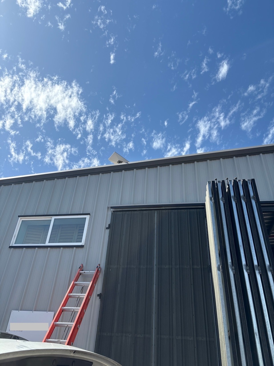 Starlink Installation Airplane Hanger